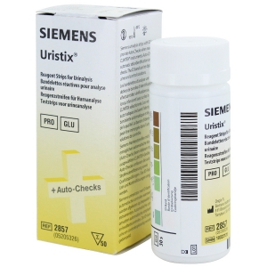 Bandelettes urinaires Uristix Siemens (bote de 50)