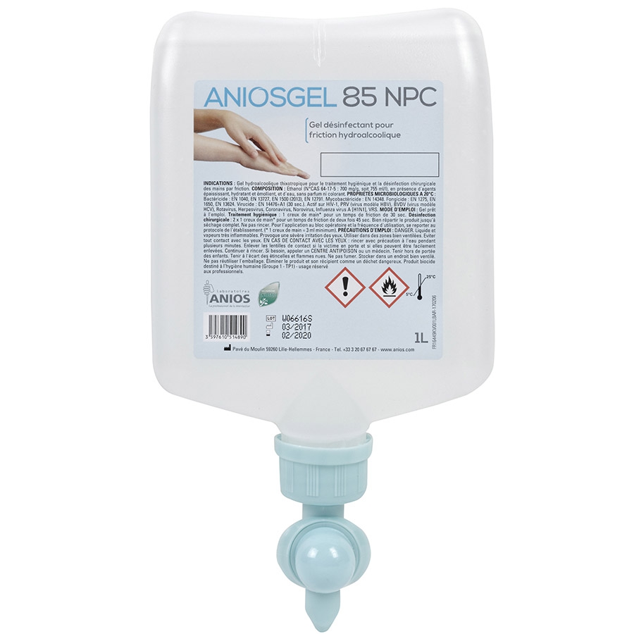 ANIOSGEL 85 NPC 100ML - Medical Concept à la Réunion
