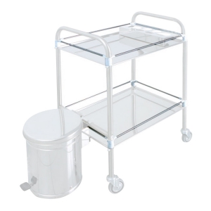 Barre de protection pour guridon Gima 2 plateaux