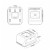 Lecteur SESAM-Vitale LKN600 : QR code e-carte Vitale - NFC - Carte bifente