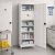 Armoire � pharmacie 1 porte avec coffre � toxiques sur pied