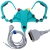 Ceinture ECG � anses avec c�ble patient int�gr� Levmed (connecteur type D sans vis)