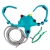 Ceinture ECG � anses avec c�ble patient int�gr� Levmed (connecteur type D avec vis)