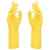Gants de mnage en latex Mercator Yellow