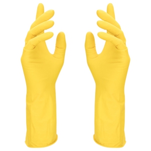 Gants de mnage en latex Mercator Yellow