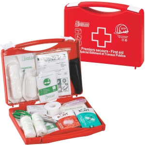 Coffret de secours Esculape Save Box mini pour 1 à 5 personnes - Trousses  de secours