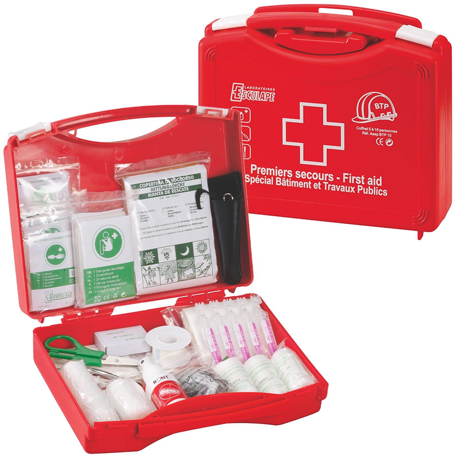 Trousse de Secours Collectivités (10 à 20 personnes)