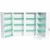 Armoire � pharmacie 20 personnes vide ou pleine - ASEP 20 Esculape