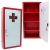 Armoire  � pharmacie 1 porte avec porte en verre tremp�e Farmor