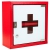 Armoire  � pharmacie 1 porte avec porte en verre tremp�e Farmor