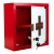 Armoire  � pharmacie 1 porte avec porte en verre tremp�e Farmor