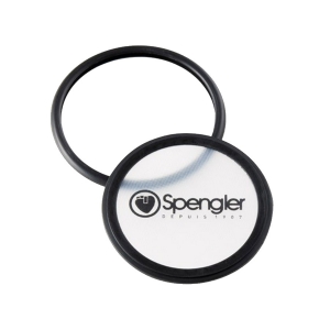 Membrane grand pavillon bague noire pour stthoscopes SPENGLER Magister et Cardio prestige