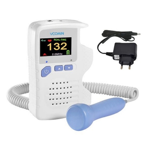 Doppler foetal  ultrasons avec cran couleur et chargeur FD-200C+