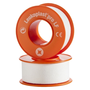 Sparadrap chirurgical Leukoplast Pro LF (boite de 24, 12, 6 ou 1 rouleau)