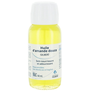 Huile d\'amande douce 60 mL