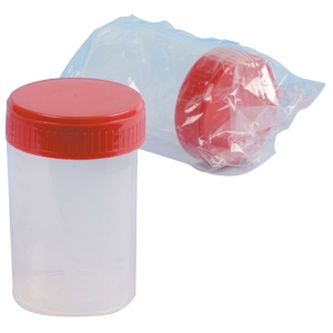 Flacons de prélèvement d\'urine stériles 60 ml (par 500)