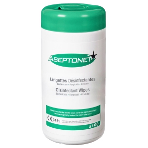 Lingettes nettoyantes et dsinfectantes Aseptonet