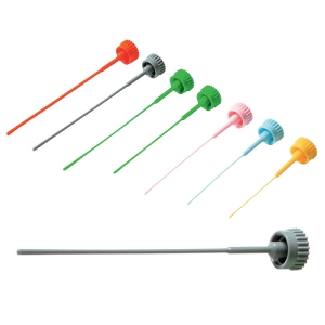 Obturateur pour cath�ter droit avec ailettes et site - boite de 50