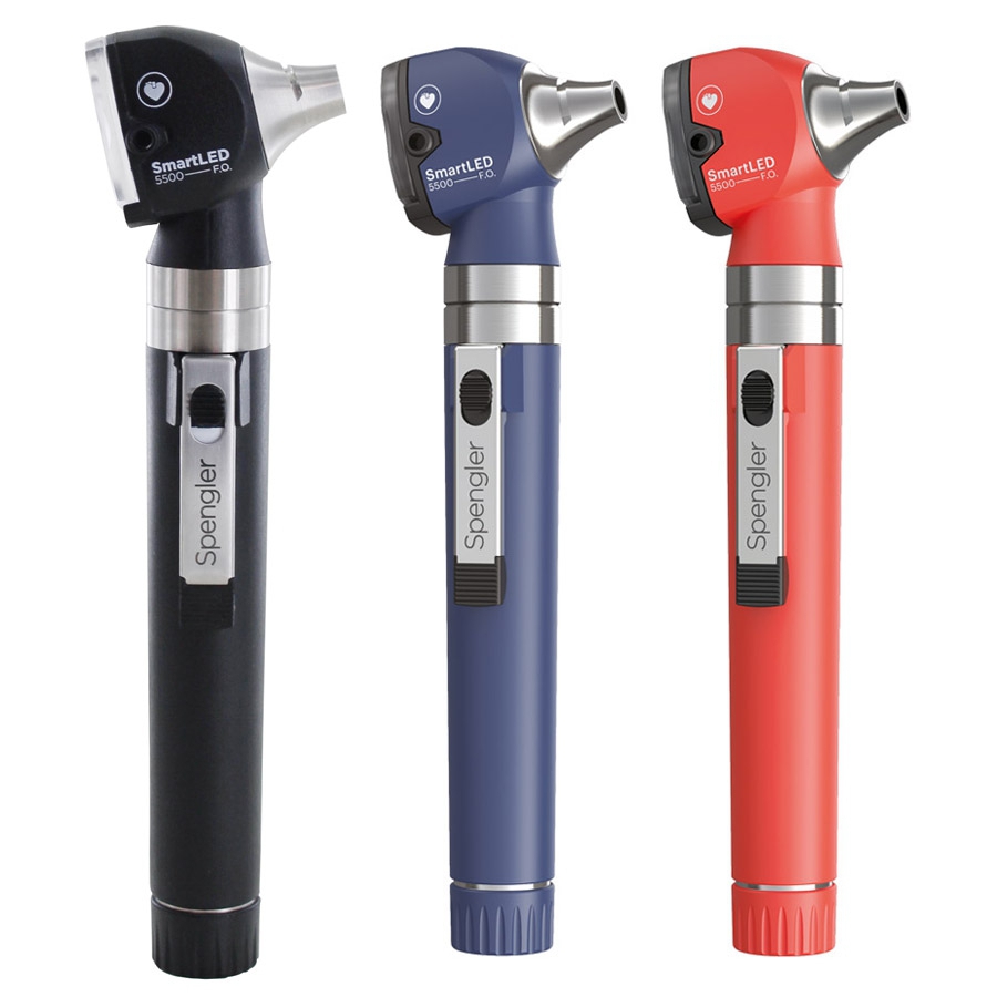 Otoscope Spengler SMARTLED 5500 à fibres optiques LED