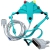 Ceinture ECG � sangle avec c�ble patient int�gr� Levmed (connecteur type D avec vis)