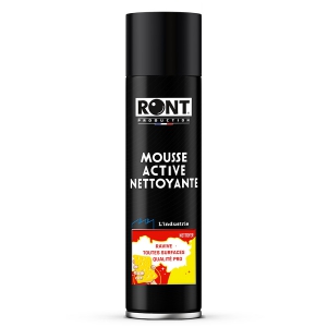 Mousse active nettoyante pour toute surface