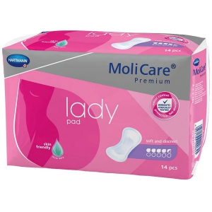 Protections anatomiques Hartmann MoliCare Premium Lady Pad 4,5 Gouttes