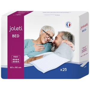 Alèses absorbantes Joleti Bed Maxi - 60 x 90 cm (par 25)
