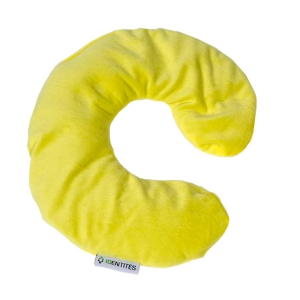 Coussin de nuque chauffant aux graines de lin