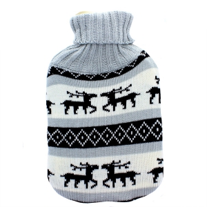 Bouillotte tricotée scandinave