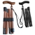 Canne de marche en carbonne pliable