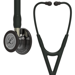 Stethoscope Littmann Cardiologie IV - Smoke Edition Noir base champagne - Reconditionn