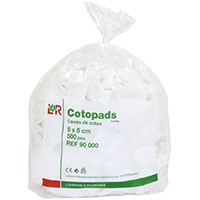 Carrs et rectangles de coton Cotopads