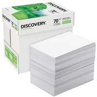 Carton de 5 ramettes de papier A4 blanc 70 g/m�