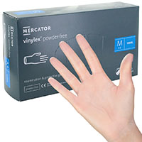 Gants d'examen vinyle non poudrs Vinylex (boite de 100)