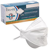 Masques de protection respiratoire FFP2 (bote de 25)