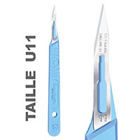 Bistouris Swann Morton U11 striles  usage unique (bote de 10)