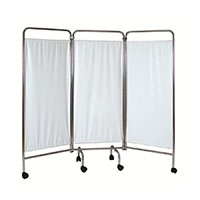 Paravent mdical 3 panneaux  roulettes Vog Mdical